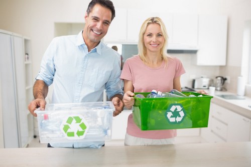 Eco-friendly disposal methods during flat clearance