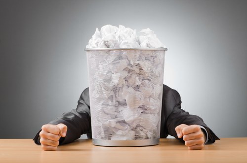 Types of business waste in Cranford